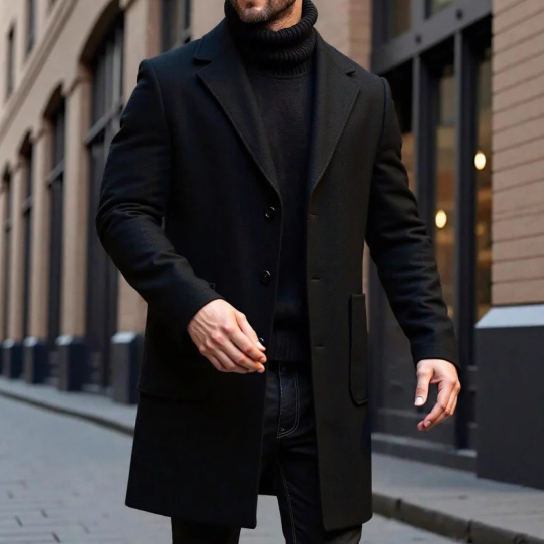 Richmond Wollmantel Slim Fit