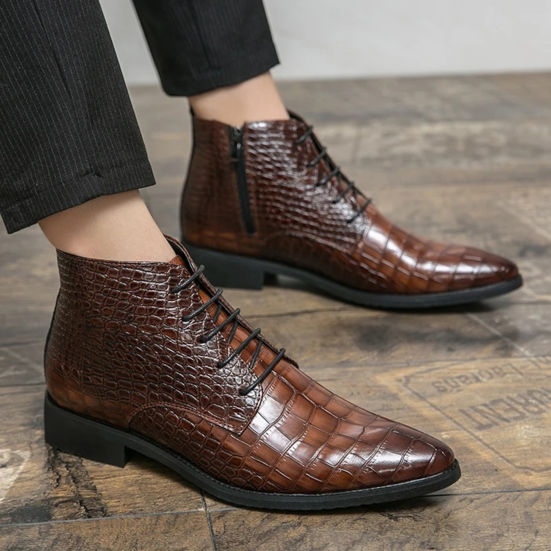 Orvieto Lederstiefeletten