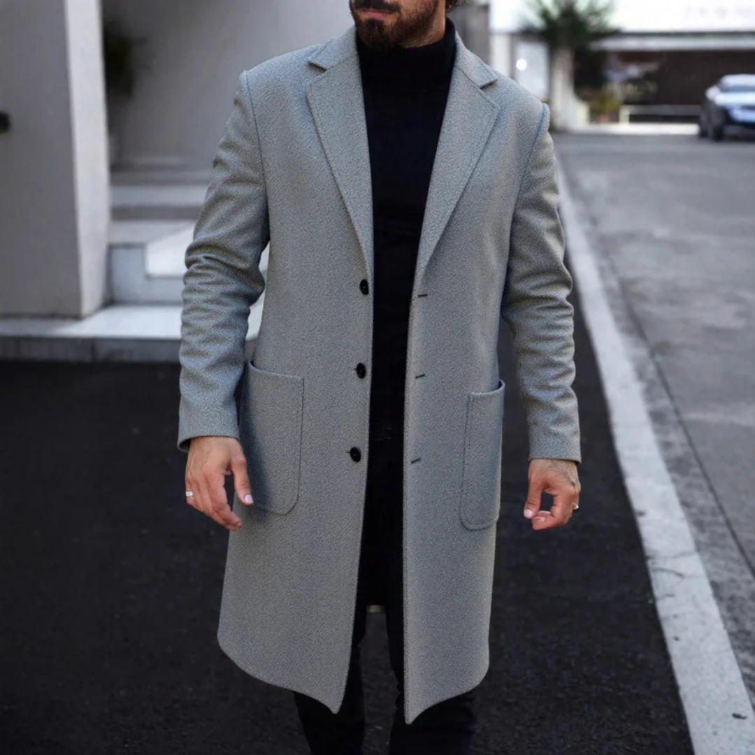 Richmond Wollmantel Slim Fit