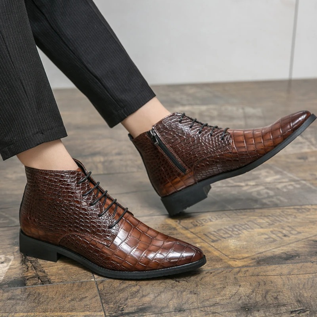 Orvieto Lederstiefeletten