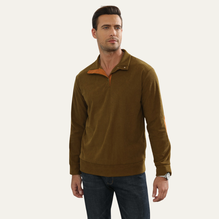 Ashwater Strick-Half-Zip-Pullover