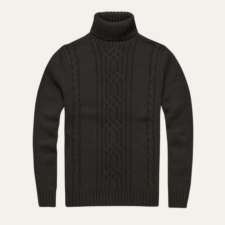 Courchevel Knitted Wollrollkragenpullover