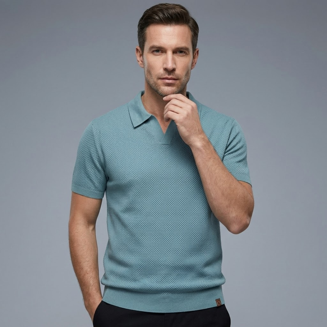 Kensington Strickpoloshirt