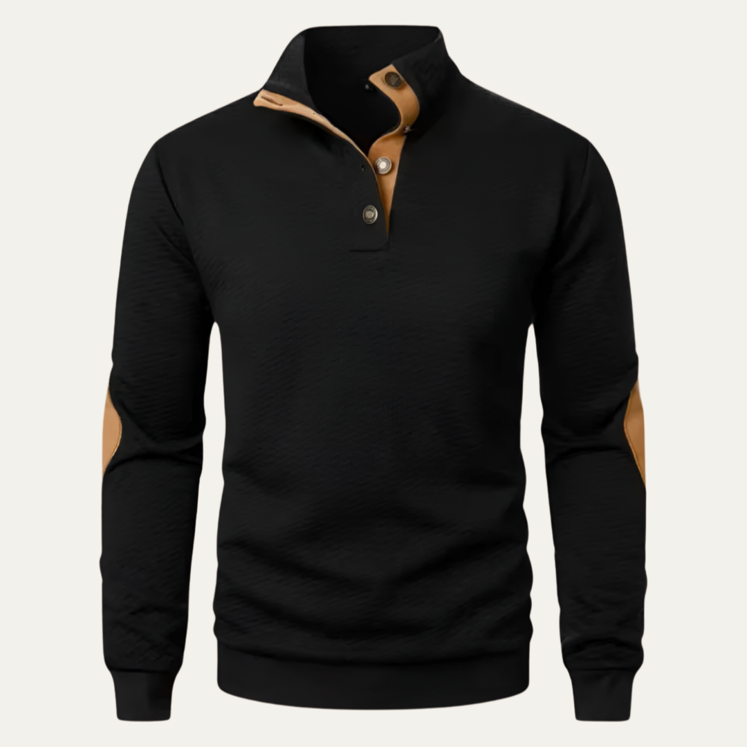 Oxford Half-Zip-Pullover