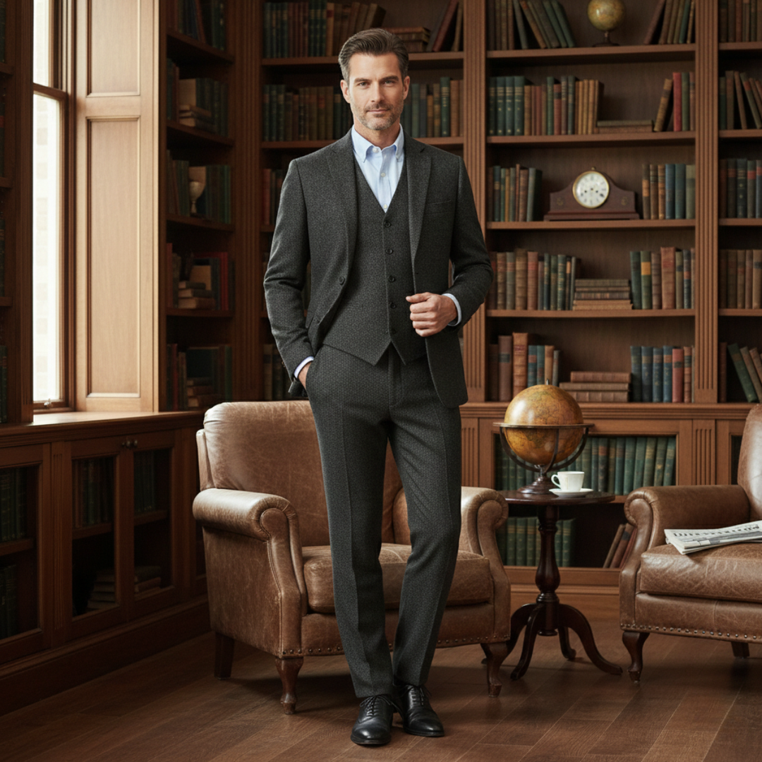 Norwood Tweeddreiteiler Slim Fit
