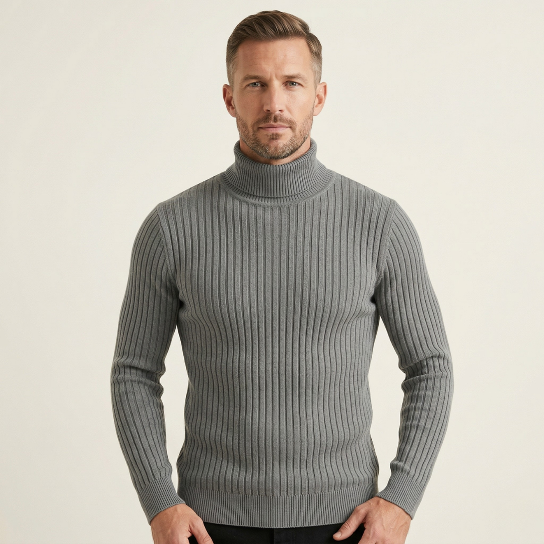 Tavolara Strickrollkragenpullover Slim Fit