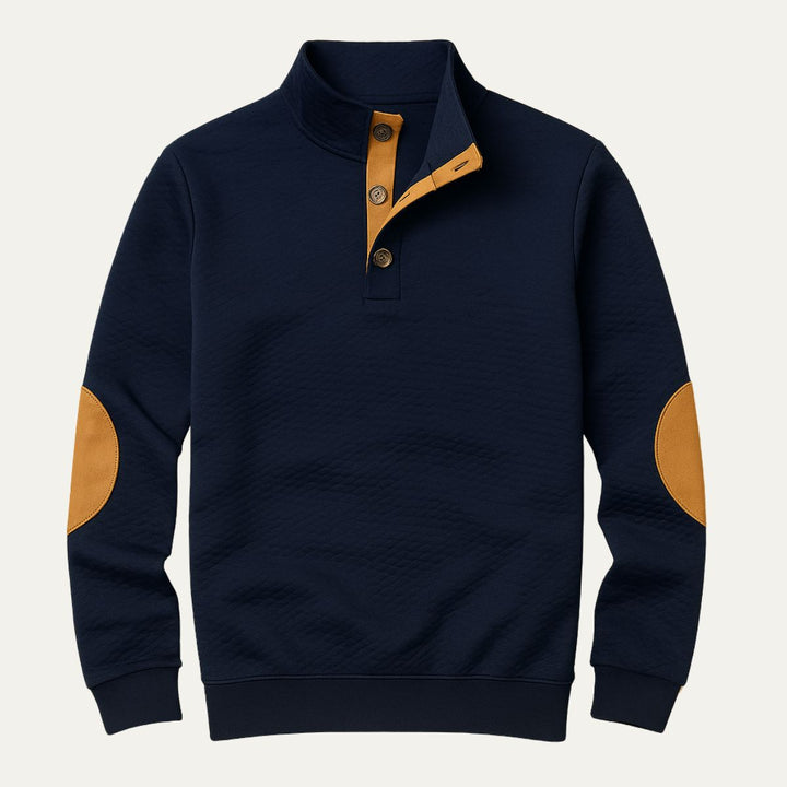 Oxford Half-Zip-Pullover
