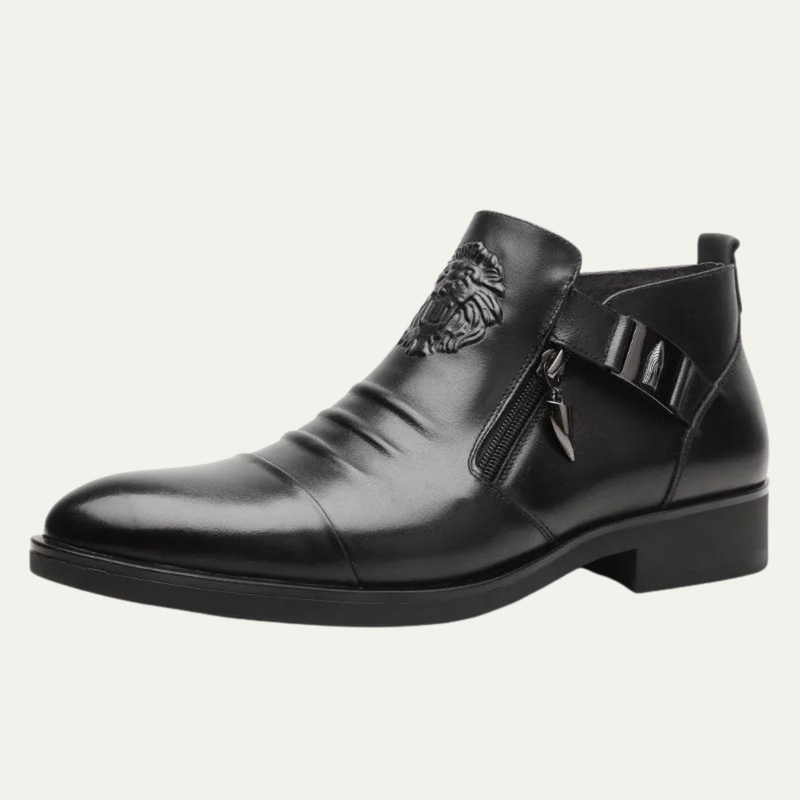 Barbaresco Lederstiefeletten