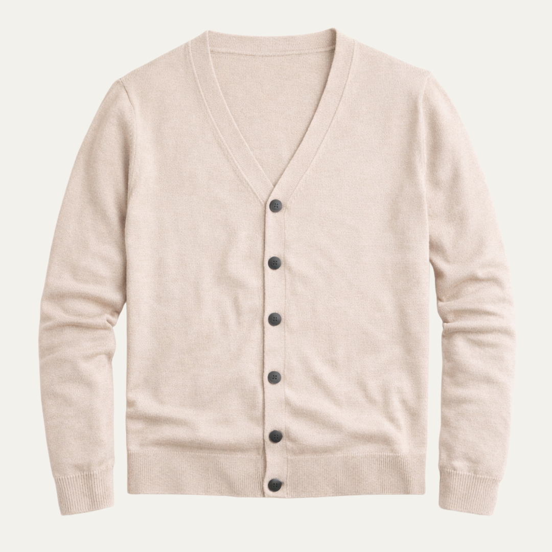 Strickjacke Slim Fit