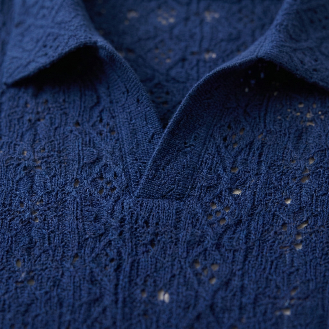 Brookstone Strickpoloshirt Kurzarm
