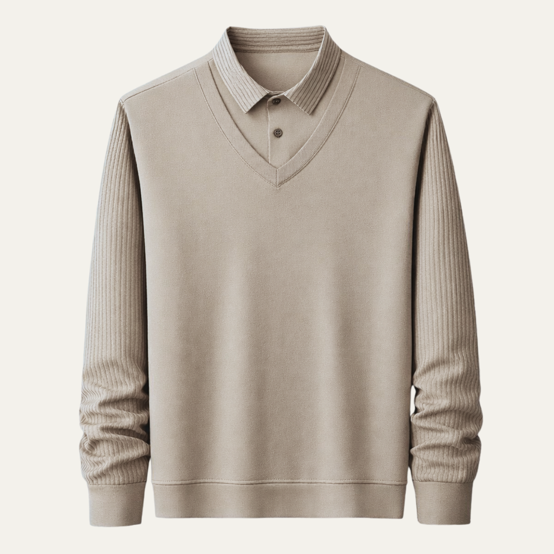 Cortina Strickpoloshirt