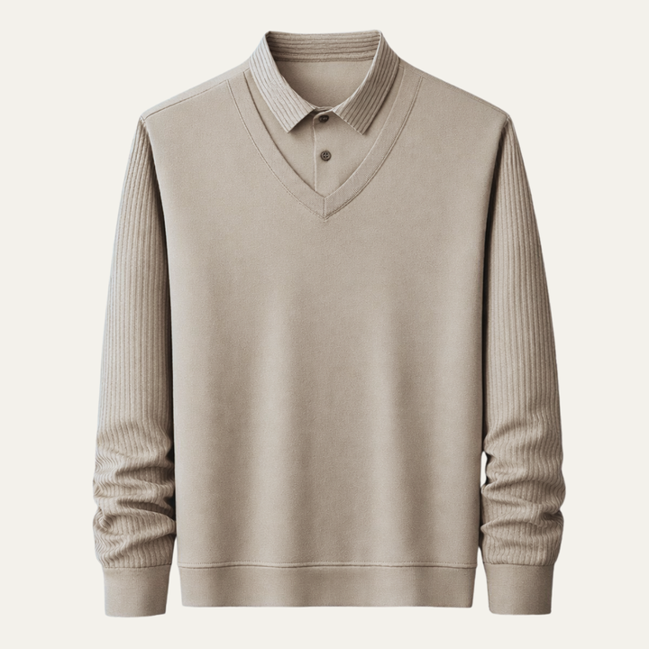 Cortina Strickpoloshirt