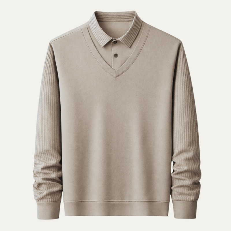 Cortina Strickpoloshirt