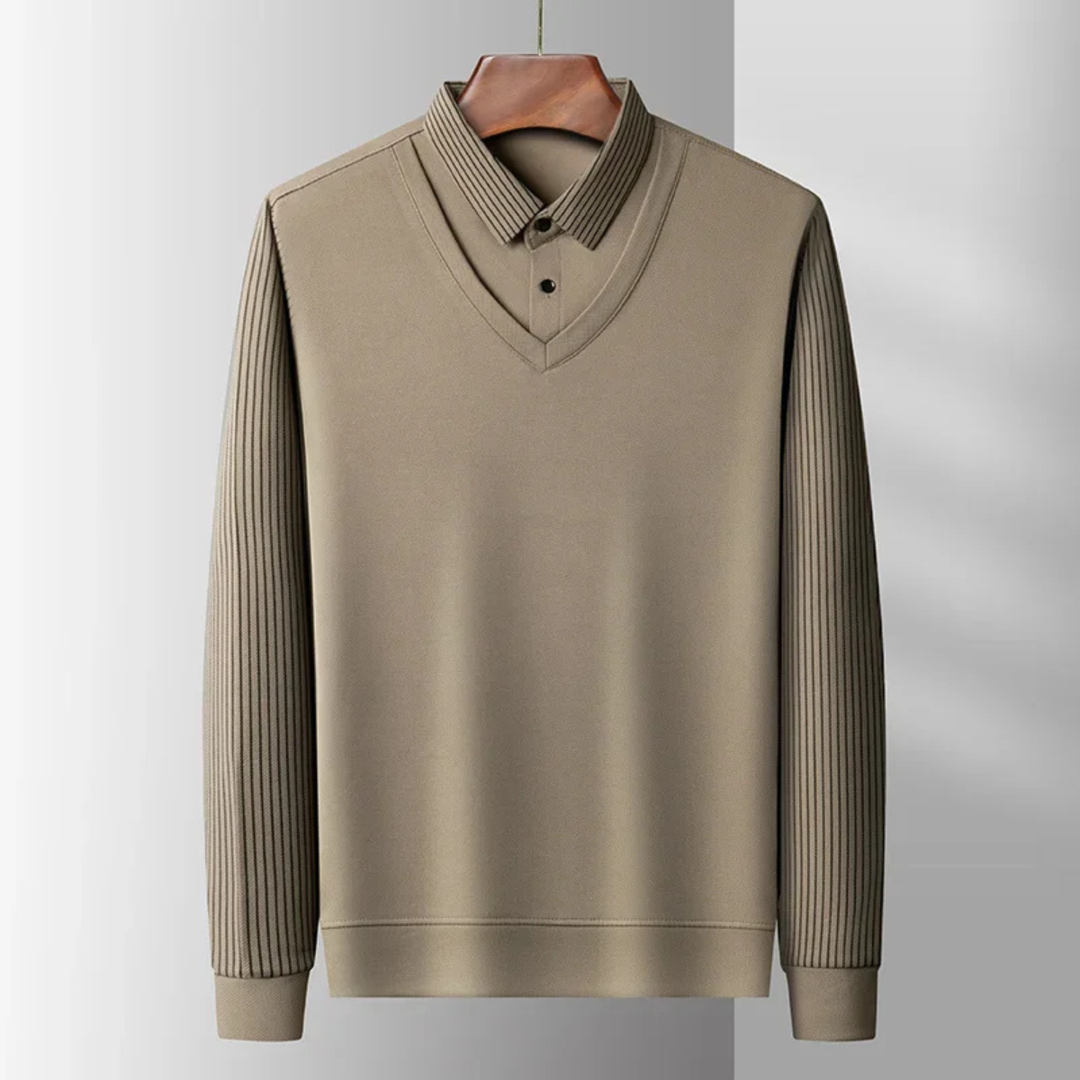 Cortina Strickpoloshirt
