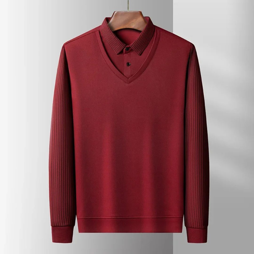 Cortina Strickpoloshirt