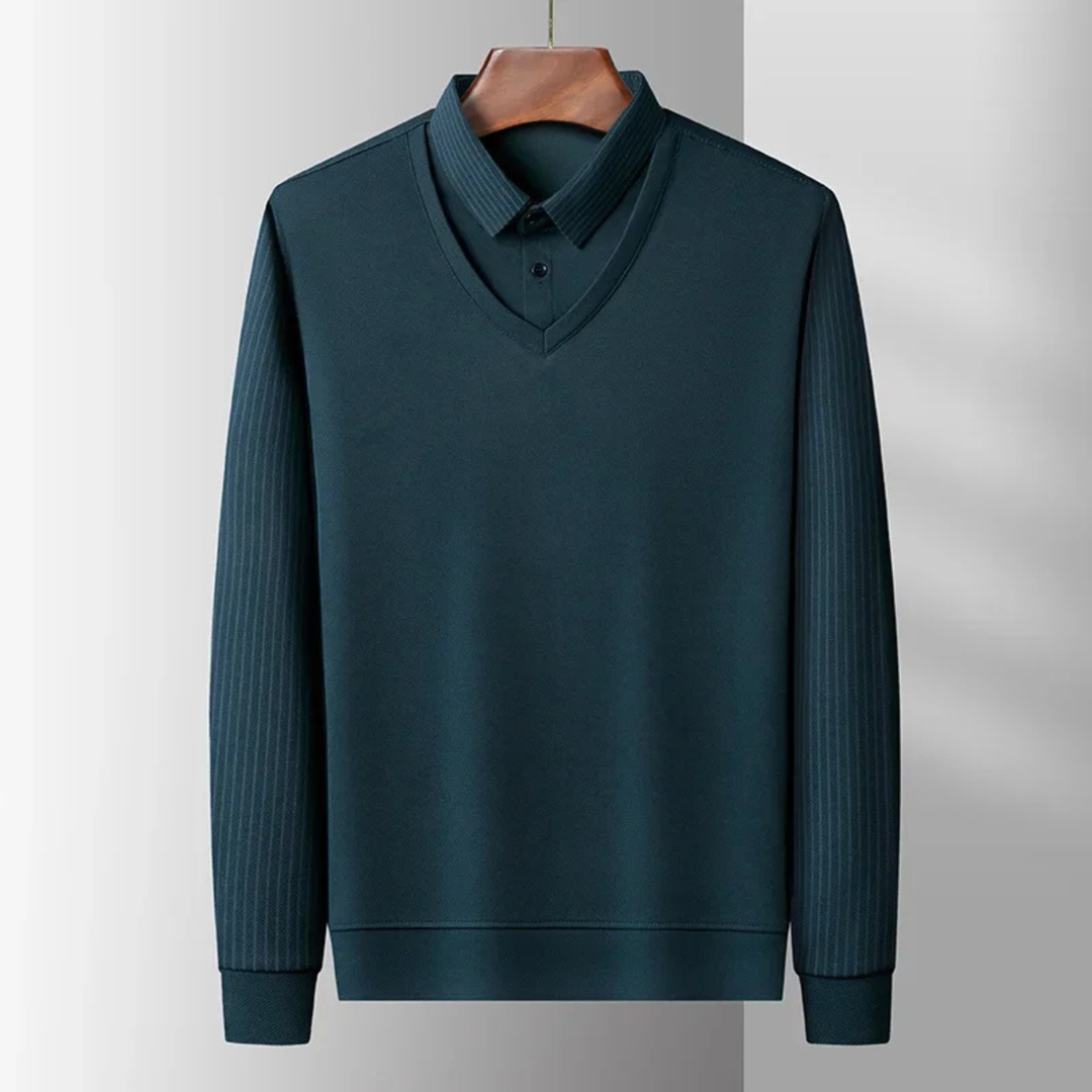 Cortina Strickpoloshirt