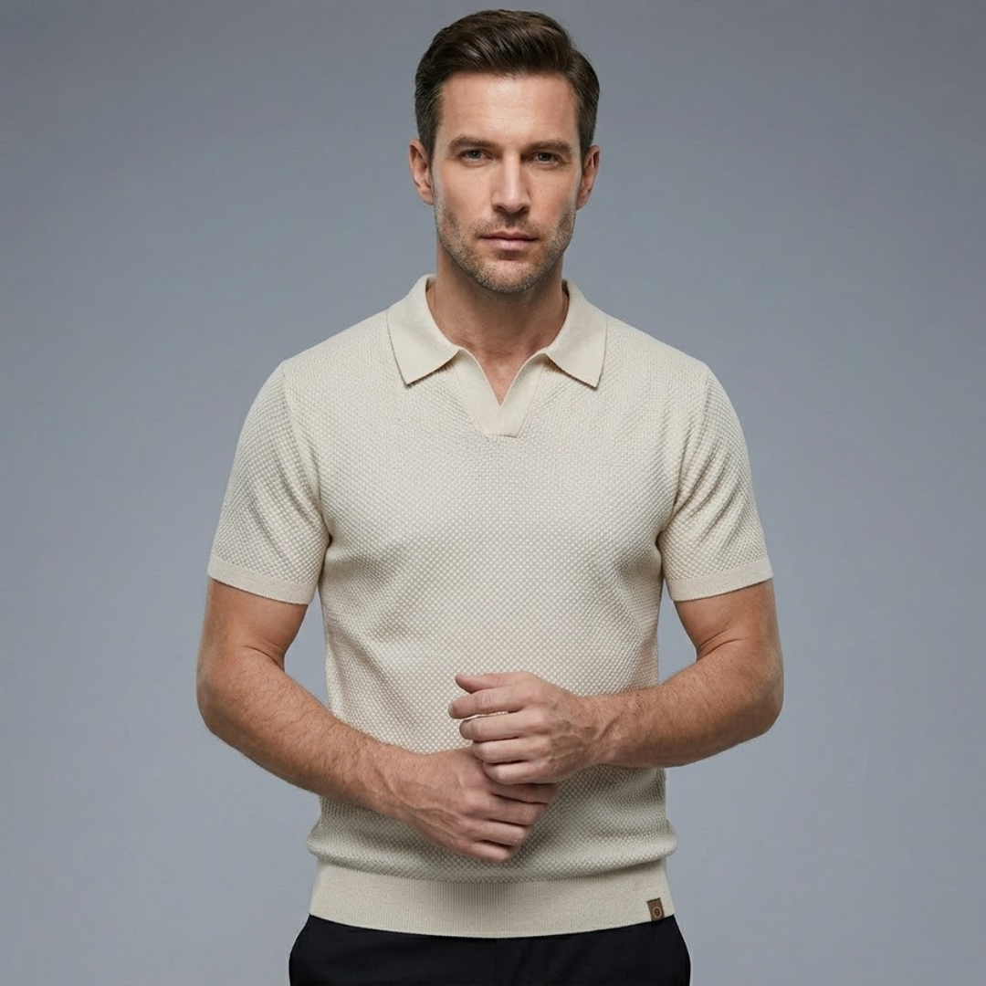 Kensington Strickpoloshirt