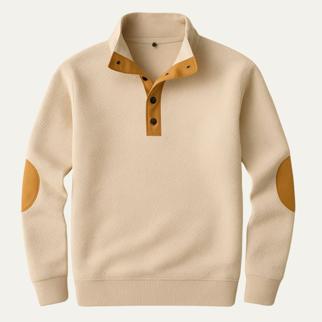 Oxford Half-Zip-Pullover