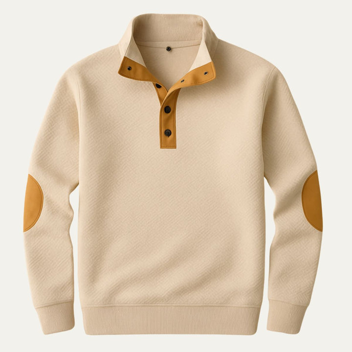 Oxford Half-Zip-Pullover