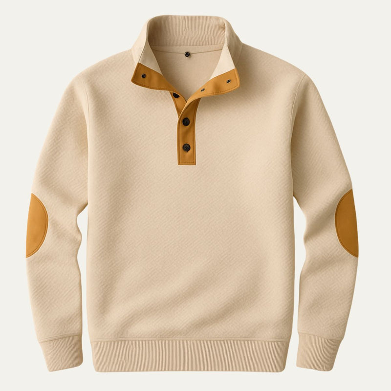 Oxford Half-Zip-Pullover