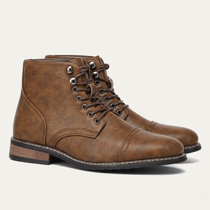 Porto Cervo Lederstiefeletten