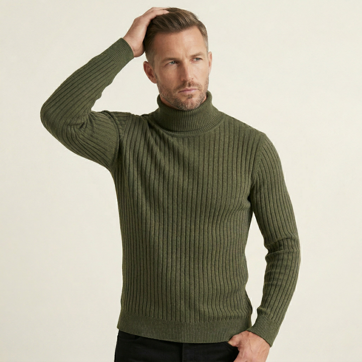 Tavolara Strickrollkragenpullover Slim Fit