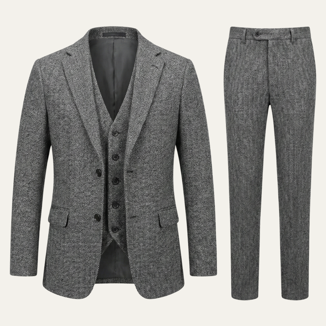 Norwood Tweeddreiteiler Slim Fit