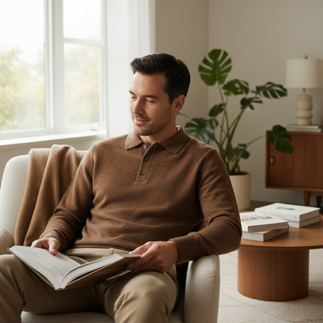 Cedarfield Kaschmirpoloshirt