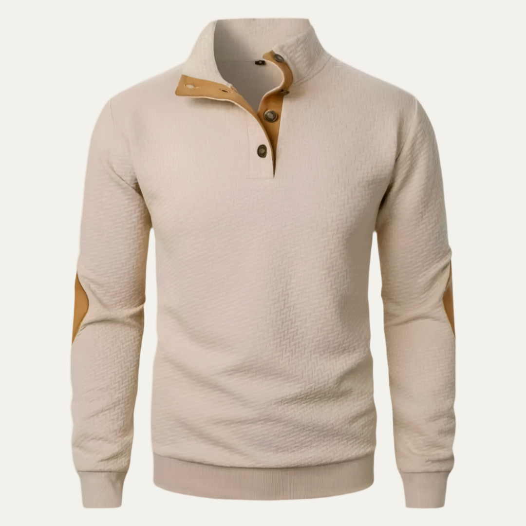 Oxford Half-Zip-Pullover