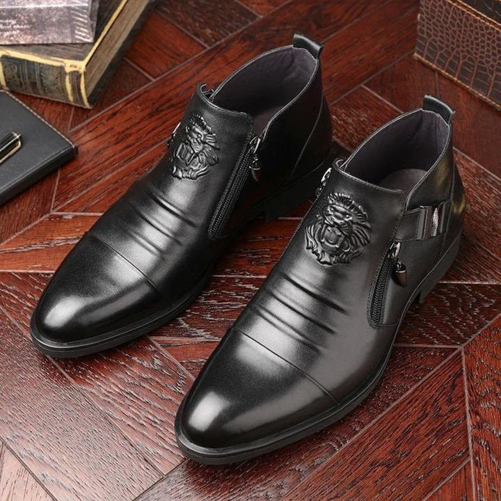 Barbaresco Lederstiefeletten