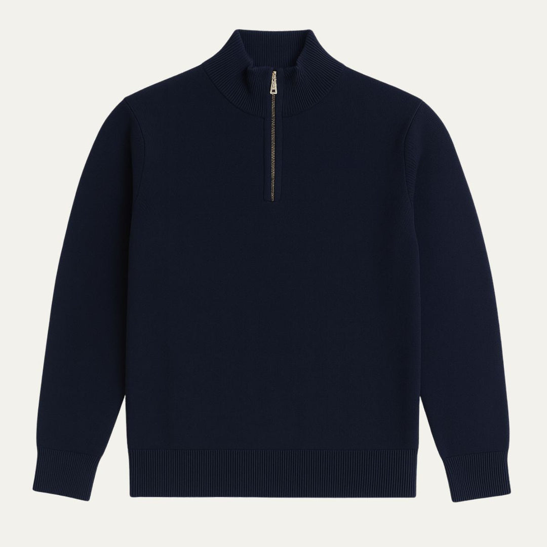 Old Money Half-Zip-Pullover