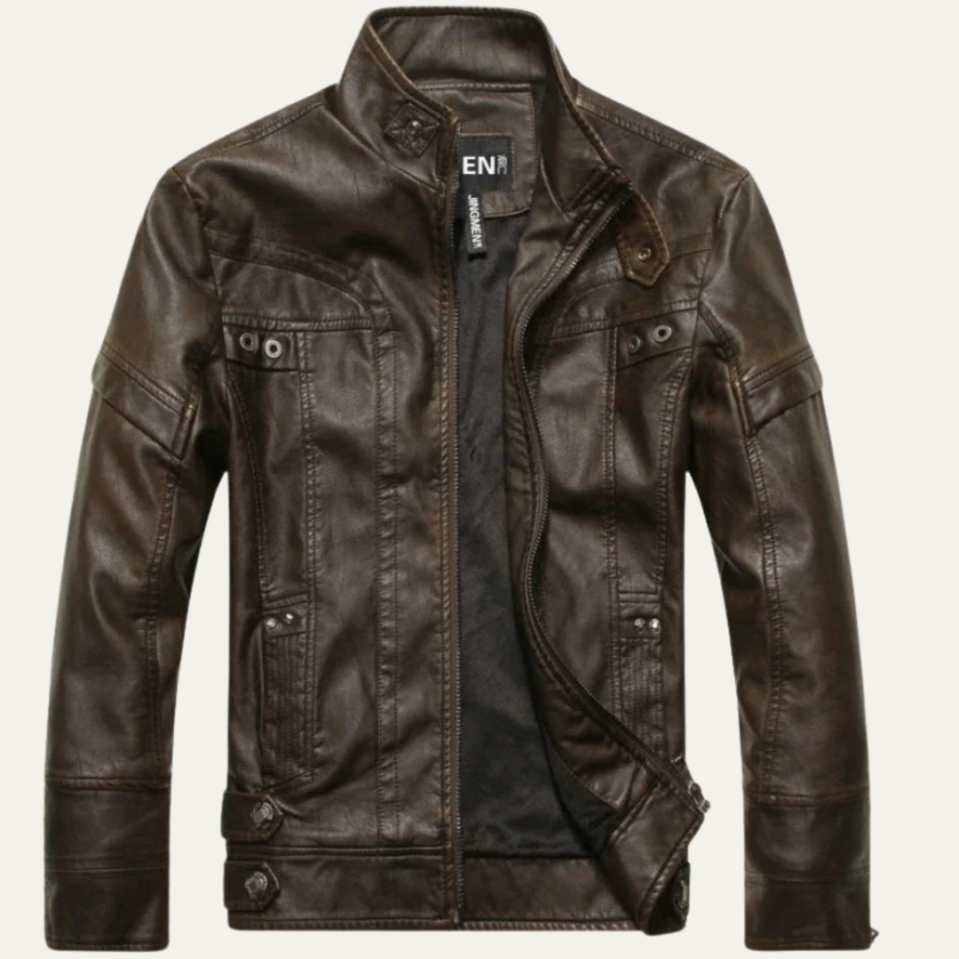 Bevagna Lederjacke