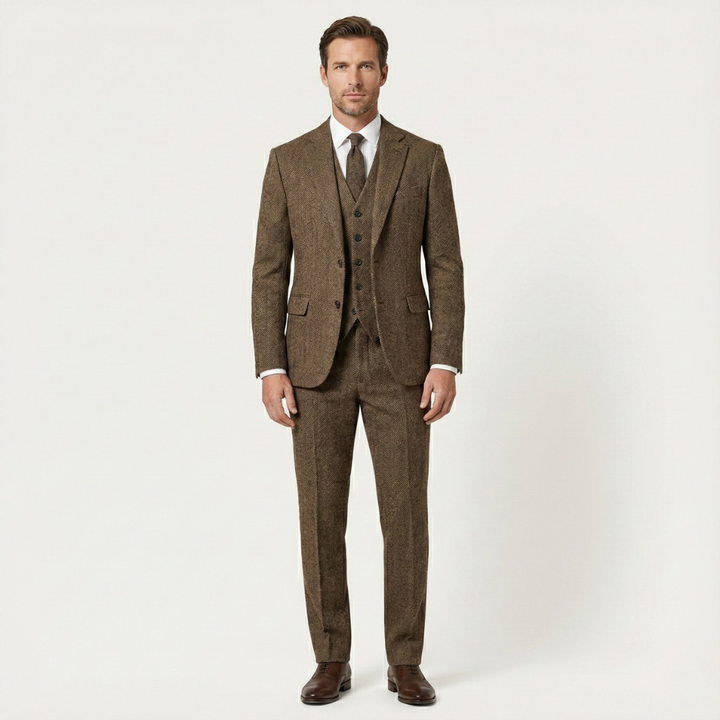 Norwood Tweeddreiteiler Slim Fit