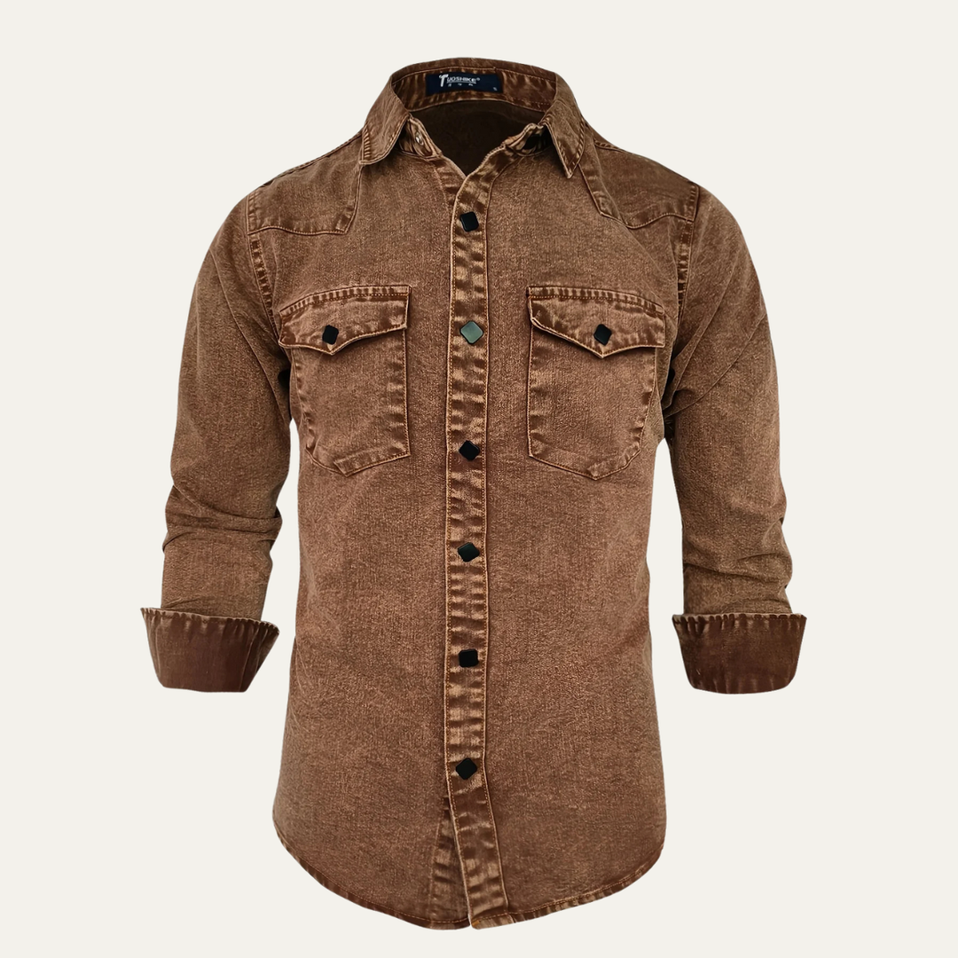 Foxhaven Denimjeanshemd