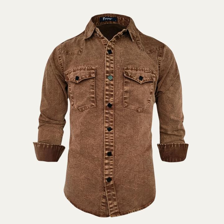 Foxhaven Denimjeanshemd