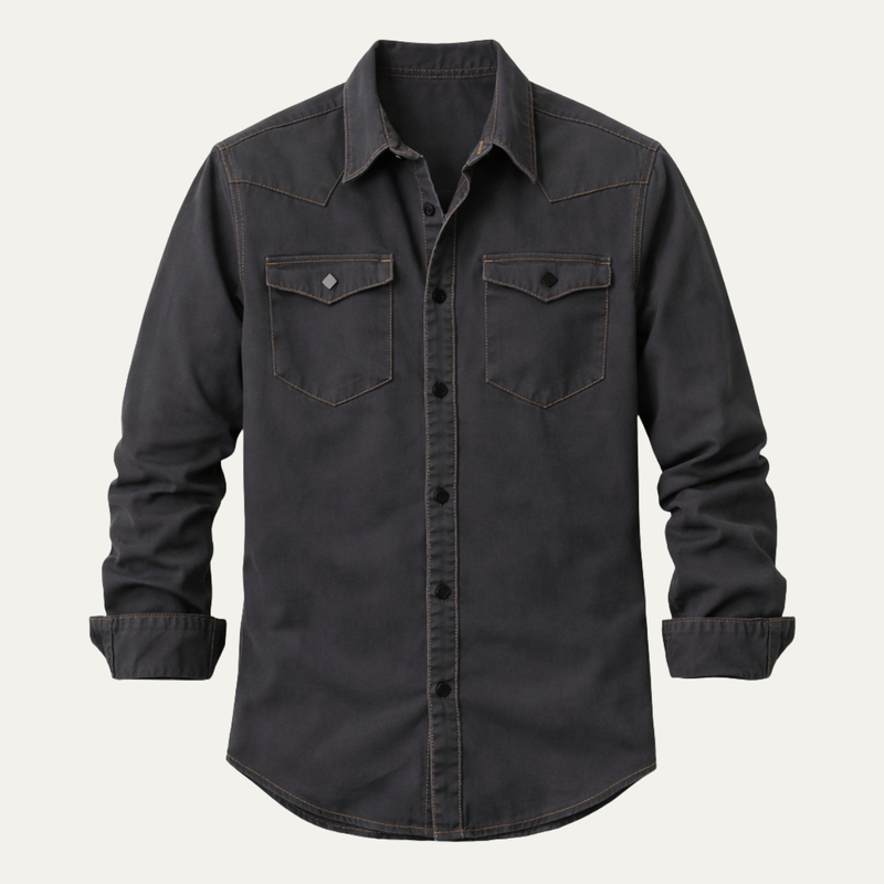 Glenwood Court Denimjeanshemd