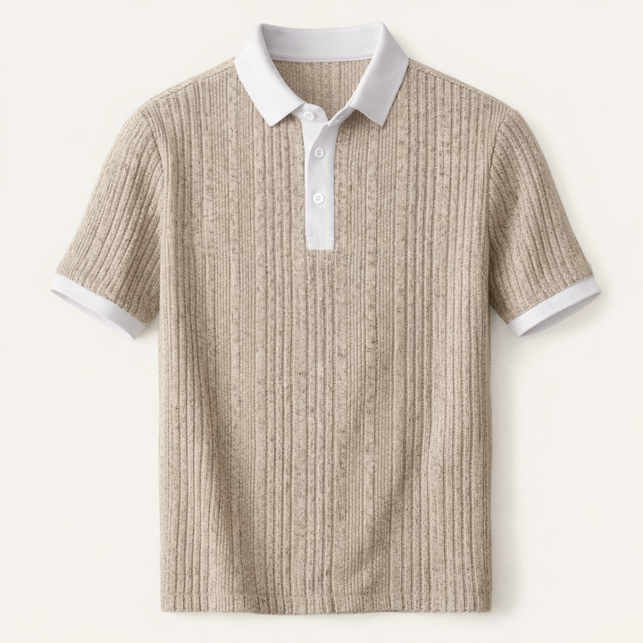 Glenfall Ridge Strickpoloshirt