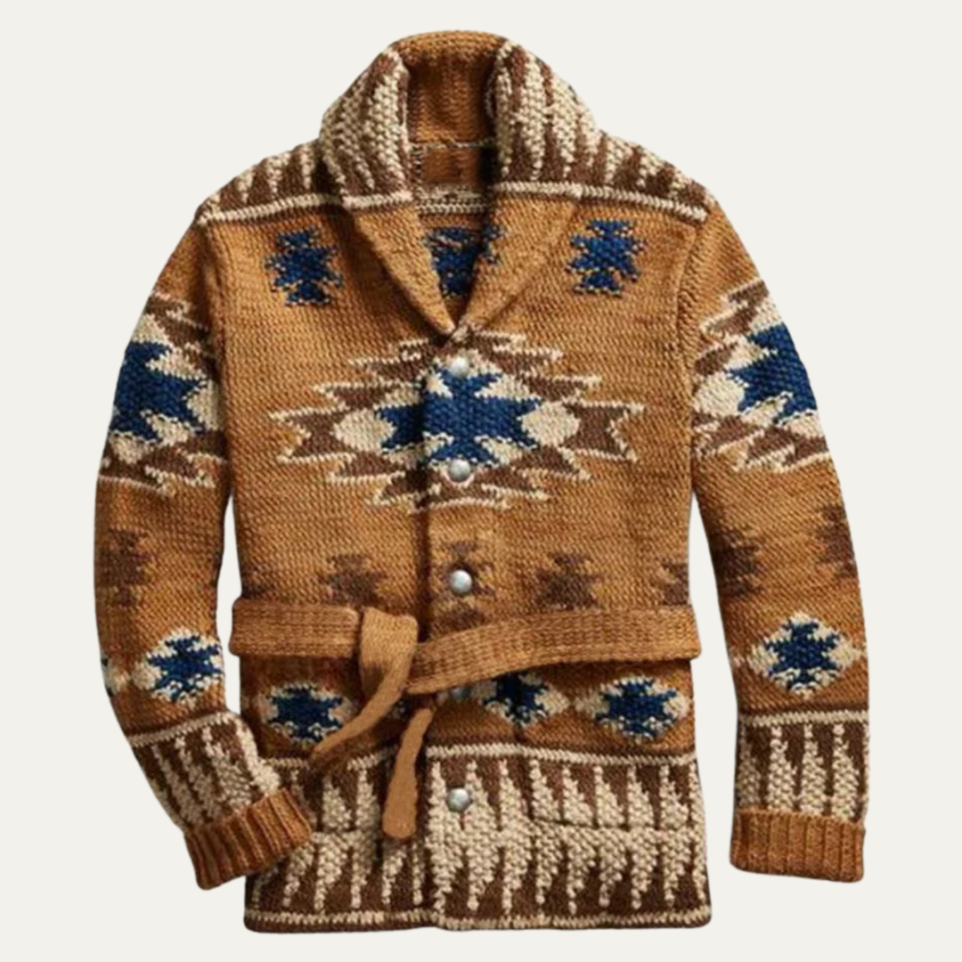 Positano Jacquardstrickjacke