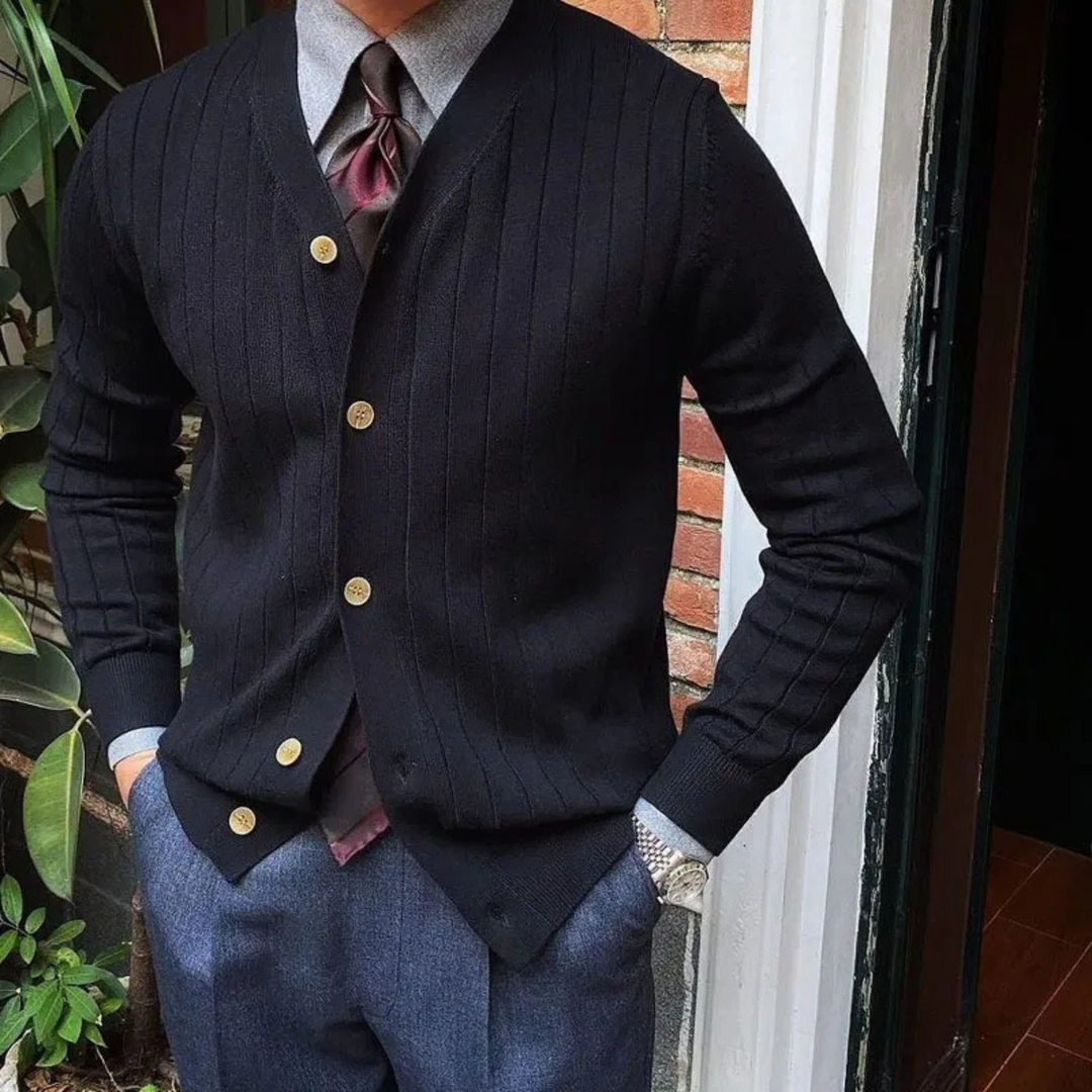 Newport Strickjacke Slim Fit