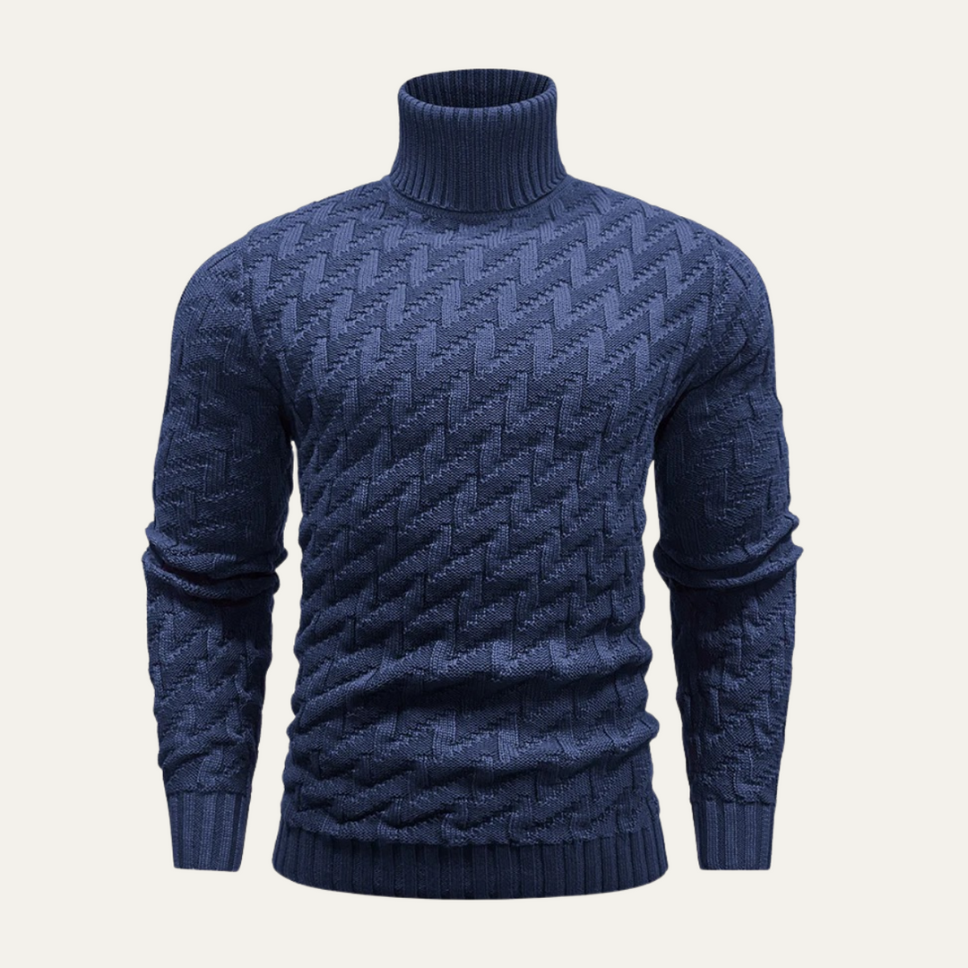 Sussex Strickrollkragenpullover
