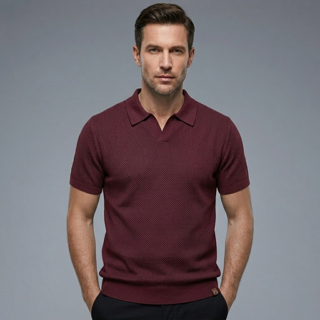 Kensington Strickpoloshirt