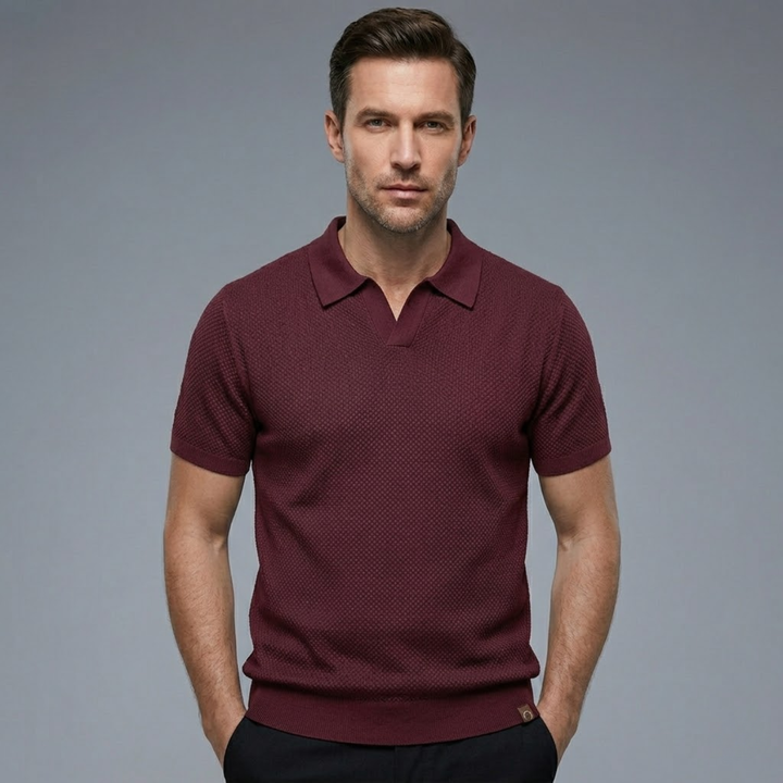 Kensington Strickpoloshirt