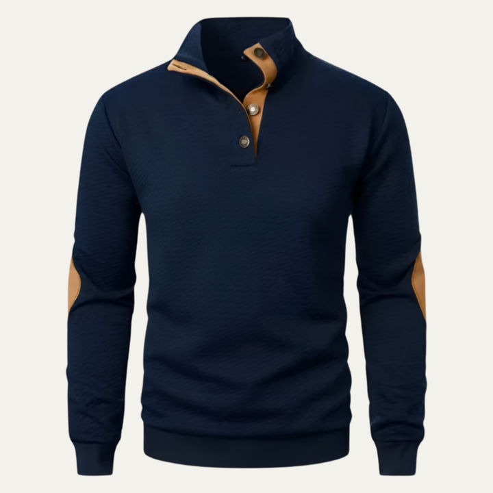 Oxford Half-Zip-Pullover