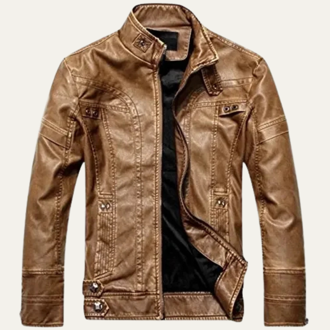 Bevagna Lederjacke