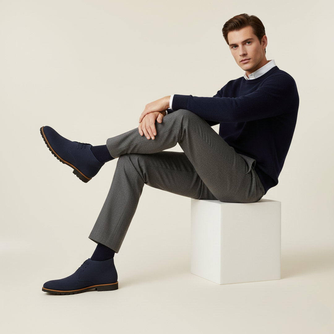 Remington Wildlederstiefel