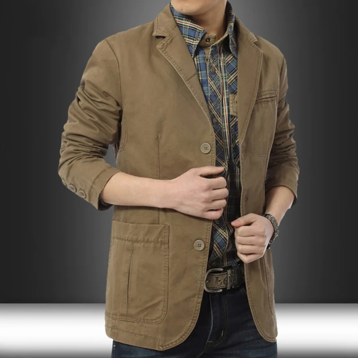 Siracusa Baumwollblazer Slim Fit