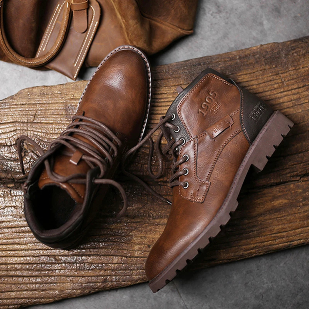 Parma Lederstiefeletten