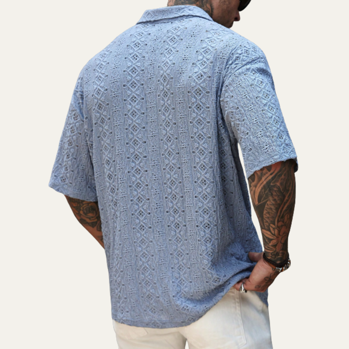 Brookstone Strickpoloshirt Kurzarm