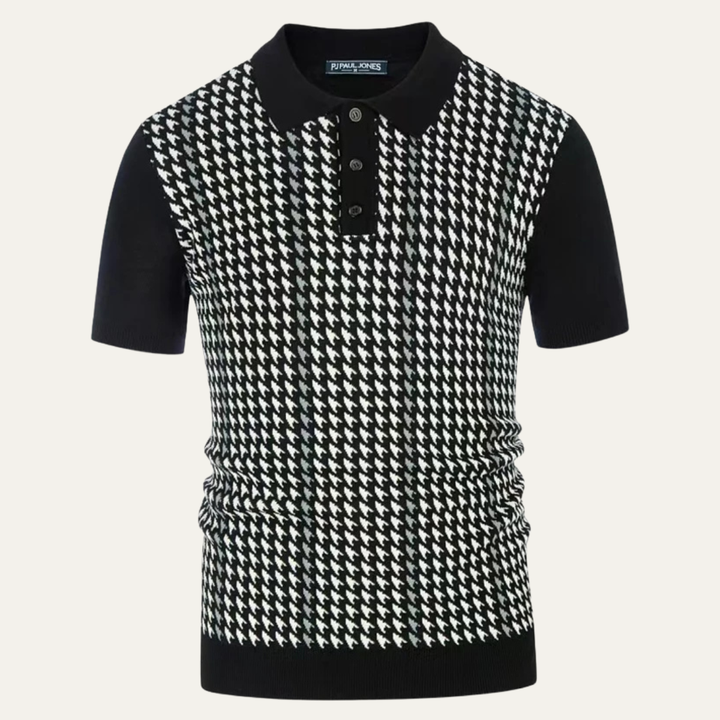 Amarone Strickpoloshirt