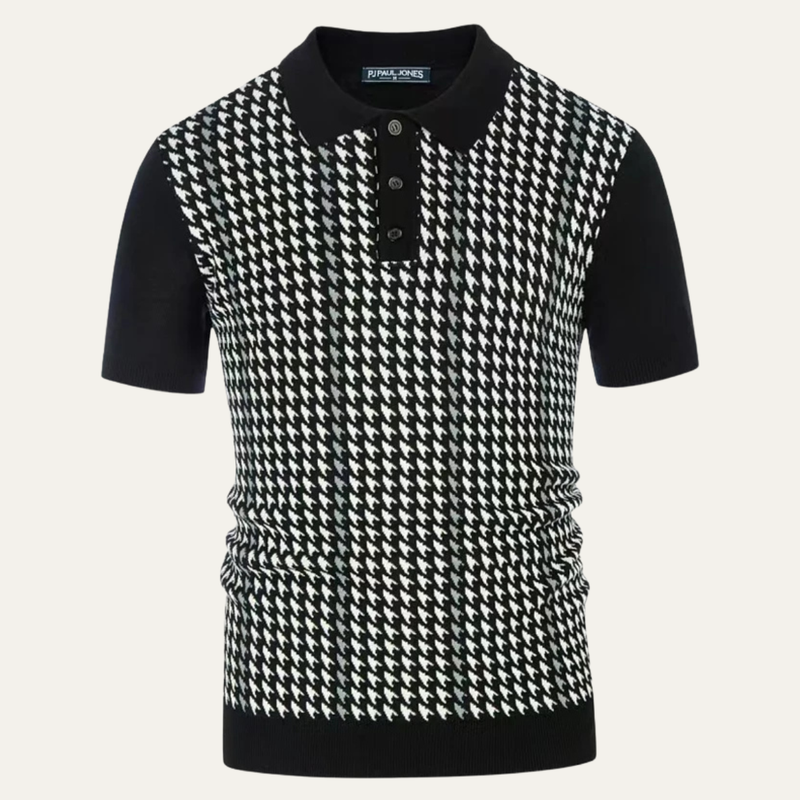 Amarone Strickpoloshirt